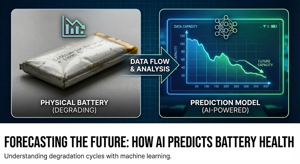 Battery degradation prediction model